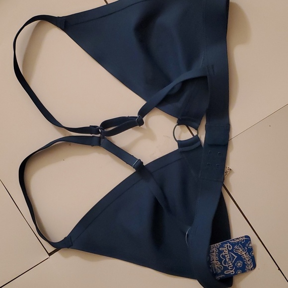 🤩New with tags Free people OH Scuba Midnight cowboy bralette size small - Picture 6 of 13